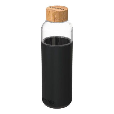 Пляшка для води Quokka Black 660 мл (40007)