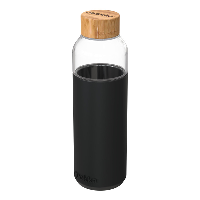 Пляшка для води Quokka Black 660 мл (40007)