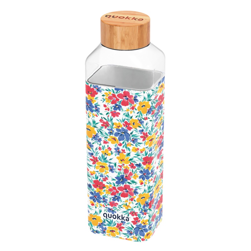 Пляшка для води 700 мл Quokka Ditsy Floral (40026)
