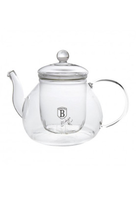 Заварювальний чайник 1 л Berlinger Haus Black Silver Collection (BH-7828)
