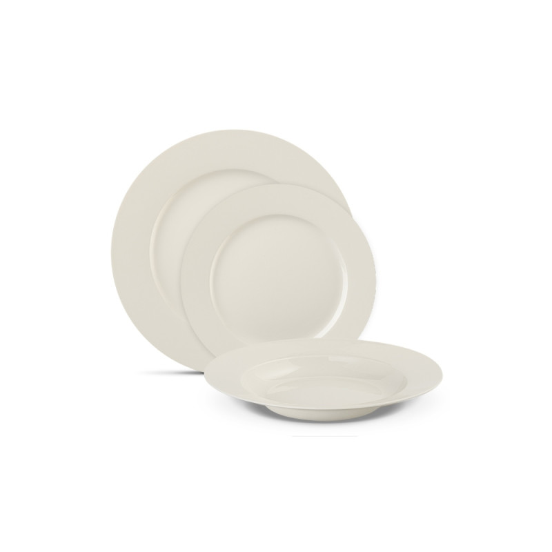 Сервіз столовий Gerlach Modern New Ivory 18 предметів на 6 осіб (5901035516489)