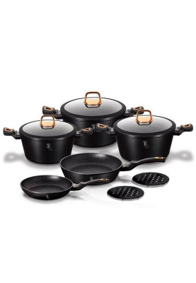Набір посуду Berlinger Haus Black Rose Collection (BH-1645N)