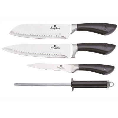 Набір ножів 4 предмети Berlinger Haus Carbon Pro (BH-2497)