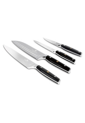 Набір ножів 4 предмети Berlinger Haus Matte Black Collection (BH-3135)