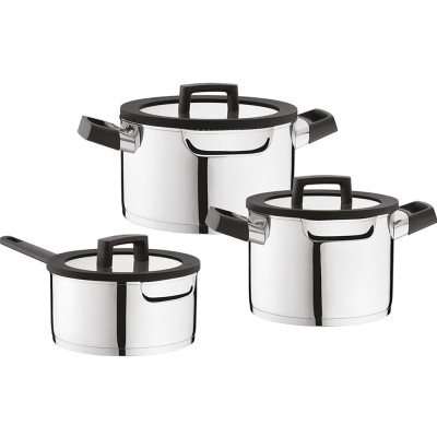 Набір посуду Berghoff Uqonic Downdraft 6 предметів (1111051)
