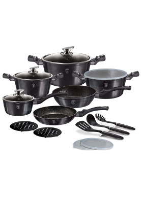 Набір посуду Berlinger Haus Metallic Line Carbon Pro Edition (BH-6887)