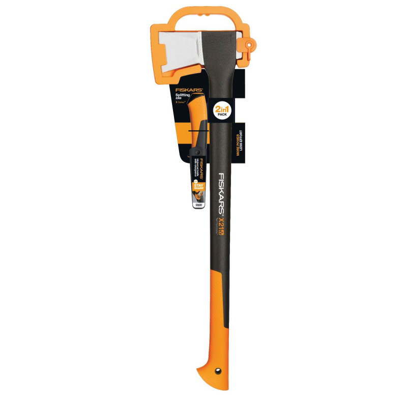 Набір сокира-колун Fiskars X21 L та ніж універсальний Fiskars (1025436)