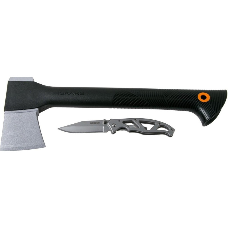 Набір подарунковий 2 в 1 Fiskars Solid A6 та ніж Gerber Paraframe (1057911)