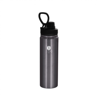 Пляшка для води Berlinger Haus Metallic Line Carbon Pro Edition 540 мл (BH-7753)