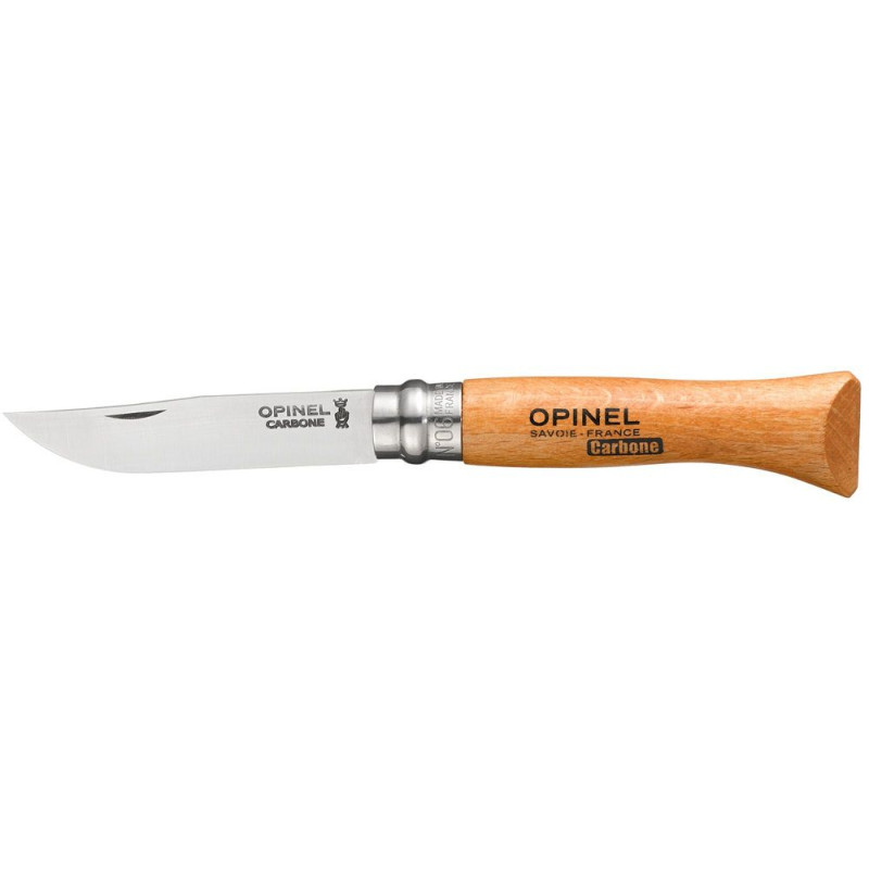 Складаний ніж Opinel №6 з вуглецевої сталі (000415)