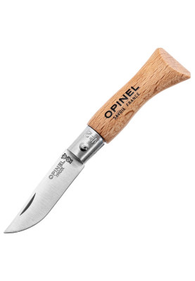 Складний ніж Opinel Inox №2 нержавіюча сталь (001070)