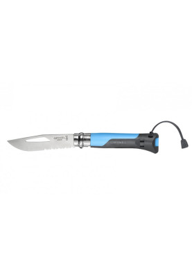 Ніж Opinel Outdoor Earth-Blue №8 нержавіюча сталь (001576)