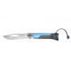 Ніж Opinel Outdoor Earth-Blue №8 нержавіюча сталь (001576)