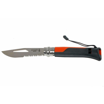 Ніж Opinel Outdoor Orange №8 нержавіюча сталь (001577)