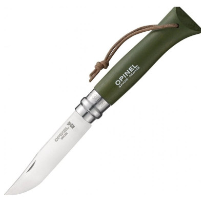 Складаний ніж Opinel №8 Trekking нержавіюча сталь зелений (001703)