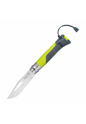 Ніж Opinel №8 Outdoor зелений нержавіюча сталь (001715)