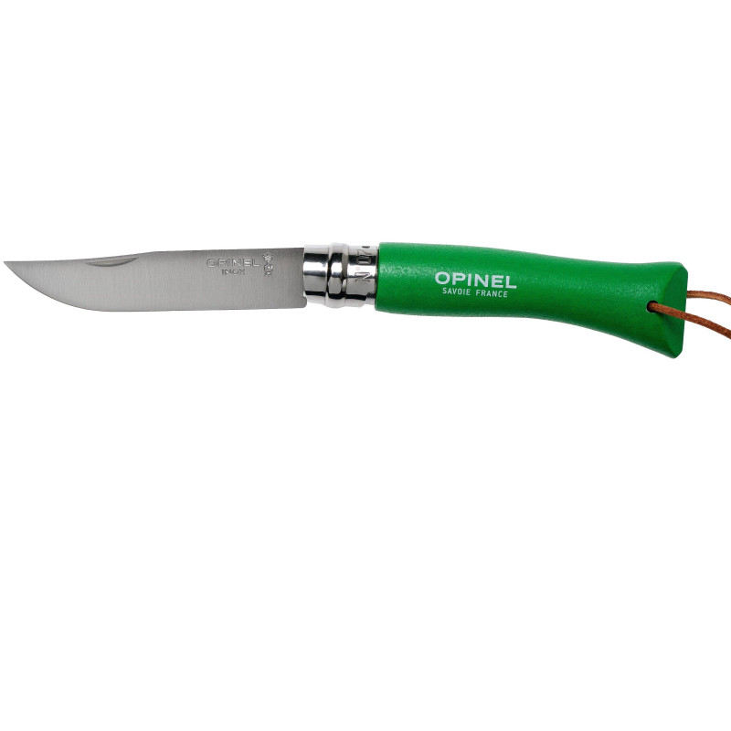 Ніж Opinel №7 Inox Trekking зелений (002210)