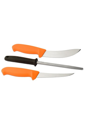 Набір Morakniv 2 ножа + Мусат Hunting Set 3000 Orange (12098)