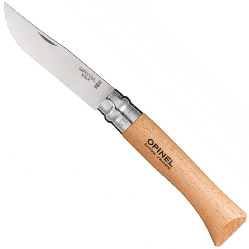 Складний ніж Opinel №10 VRI нержавіюча сталь (123100)