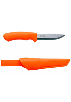 Ніж Morakniv BushCraft Hi-Vis Orange з нержавіючої сталі (12492)