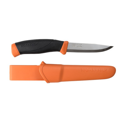 Ніж Morakniv Companion Burnt Orange нержавіюча сталь (14073)