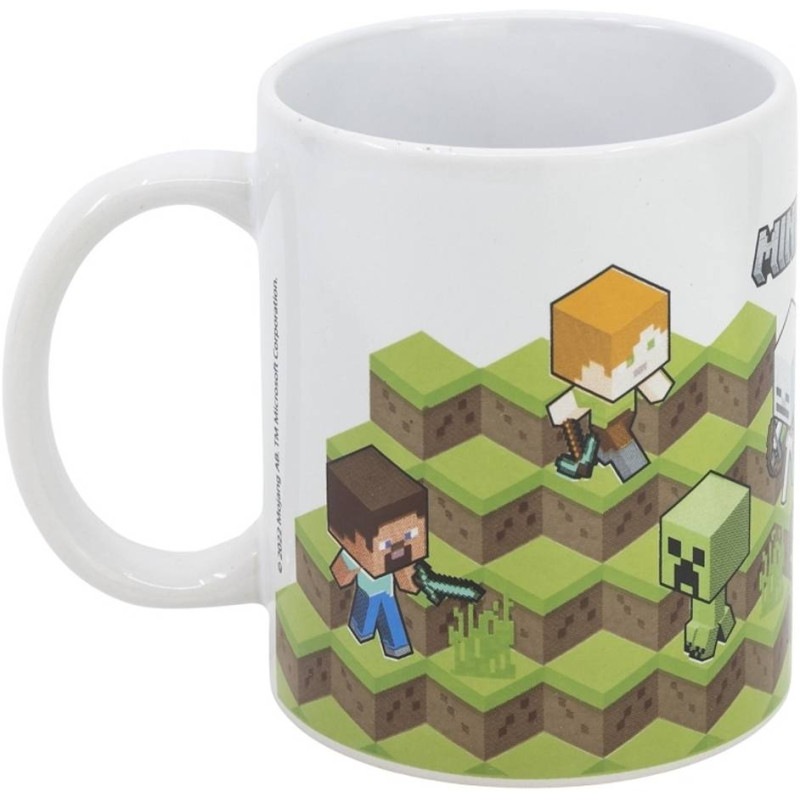 Чашка керамічна 325 мл Stor Minecraft (00429)