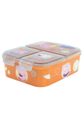 Ланч-бокс дитячий на 3 відділення Stor Peppa Pig (13920)