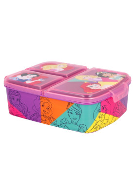 Ланч-бокс дитячий на 3 відділення Stor Disney Princess (51220)