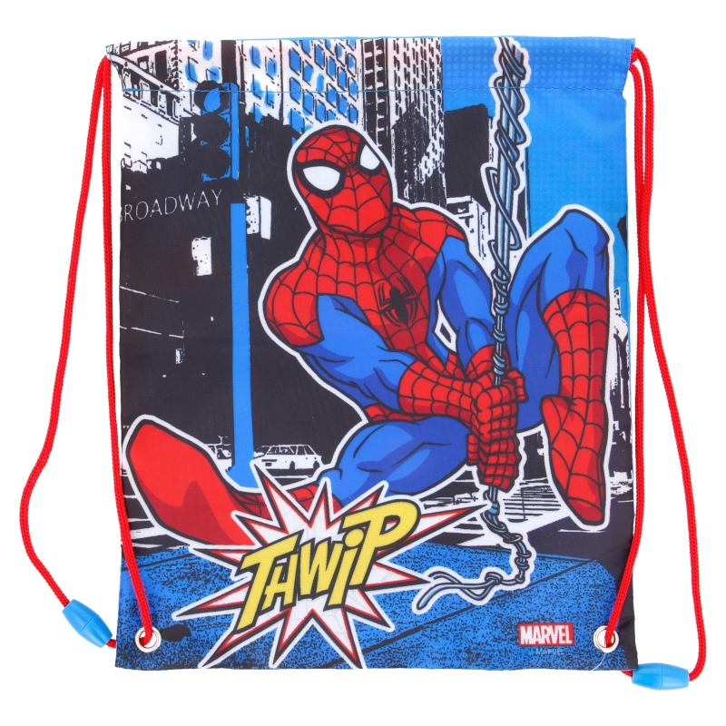 Сумка для обіду із застібкою на шнурку Stor Spider-Man (51354)