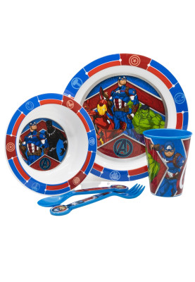 Дитячий набір 5 предметів Stor Avengers (74150)
