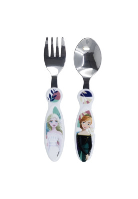 Дитячий набір столових приборів 2 предмета Stor Frozen (74218)
