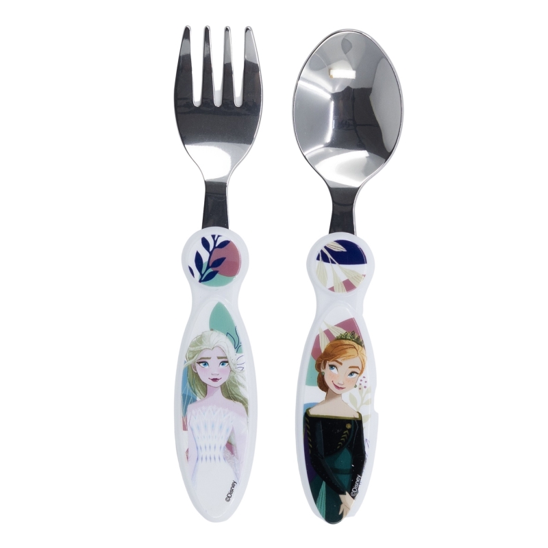 Дитячий набір столових приборів 2 предмета Stor Frozen (74218)