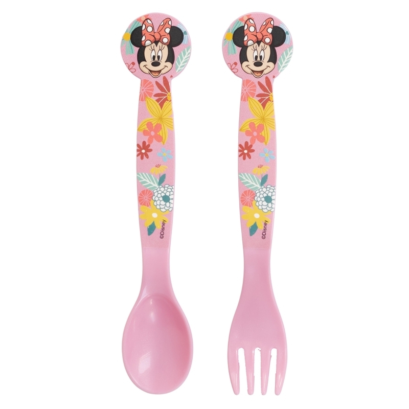 Дитячий набір столових приборів 2 предмета Stor Minnie Mouse (74417)