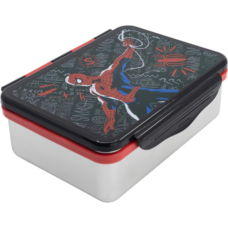 Ланч-бокс металевий 1,1 л Stor Spider-Man (74756)