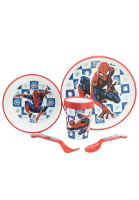 Набір посуду дитячий 5 предметів Stor Spider-Man (74785)