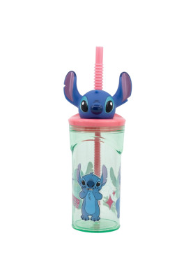 Стакан для дітей з трубочкою 360 мл Stor Stitch (74869)