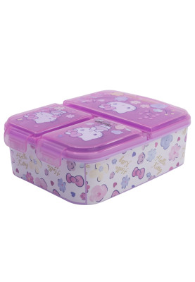 Ланч-бокс на 3 відділення Stor Hello Kitty (81720)