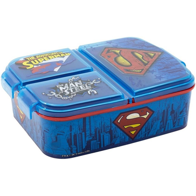 Ланч-бокс на 3 відділення Stor Superman (85620)
