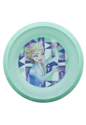 Тарілка дитяча пластикова 16,7х16,7х3,3 см Stor Frozen (74211)
