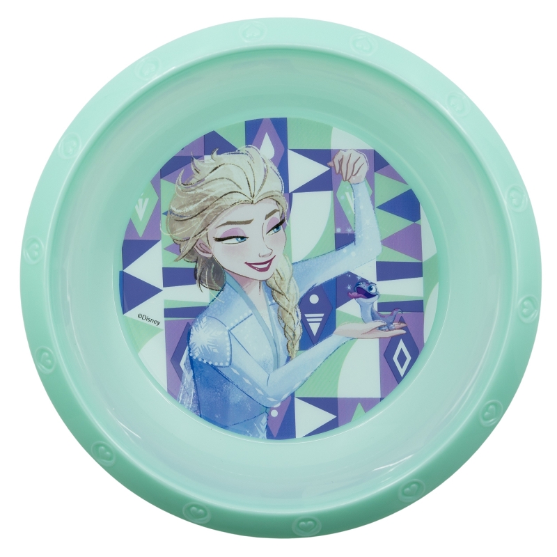 Тарілка дитяча пластикова 16,7х16,7х3,3 см Stor Frozen (74211)