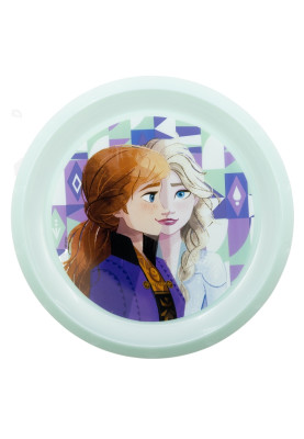 Тарілка дитяча пластикова 21,5х21,5х1,9 см Stor Frozen (74212)