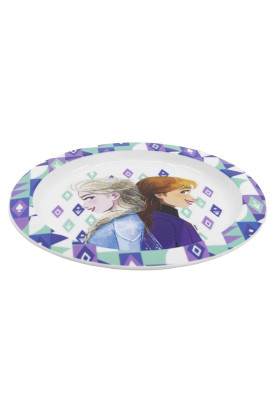 Тарілка дитяча пластикова 23,1х20,3х2 см Stor Frozen (74247)