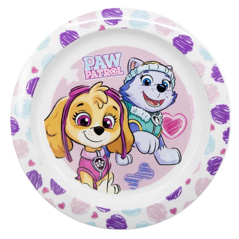 Тарілка дитяча пластикова 23,1х20,3х2 см Stor Paw Patrol (74547)