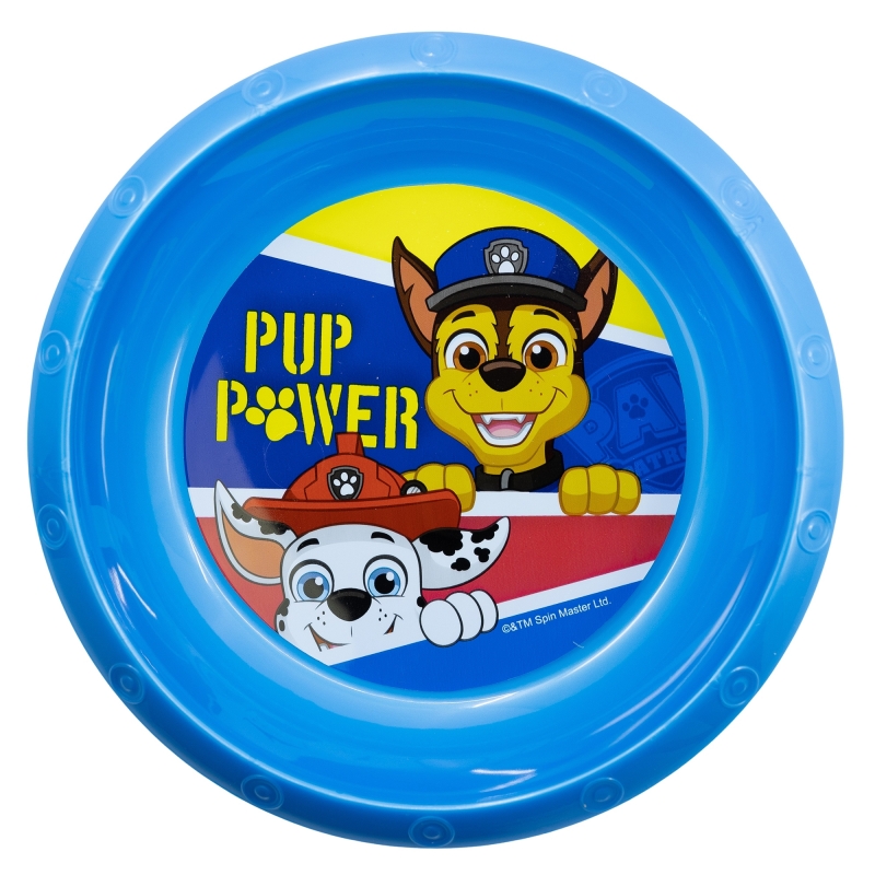 Тарілка дитяча пластикова 16,7х16,7х3,3 см Stor Paw Patrol (74611)