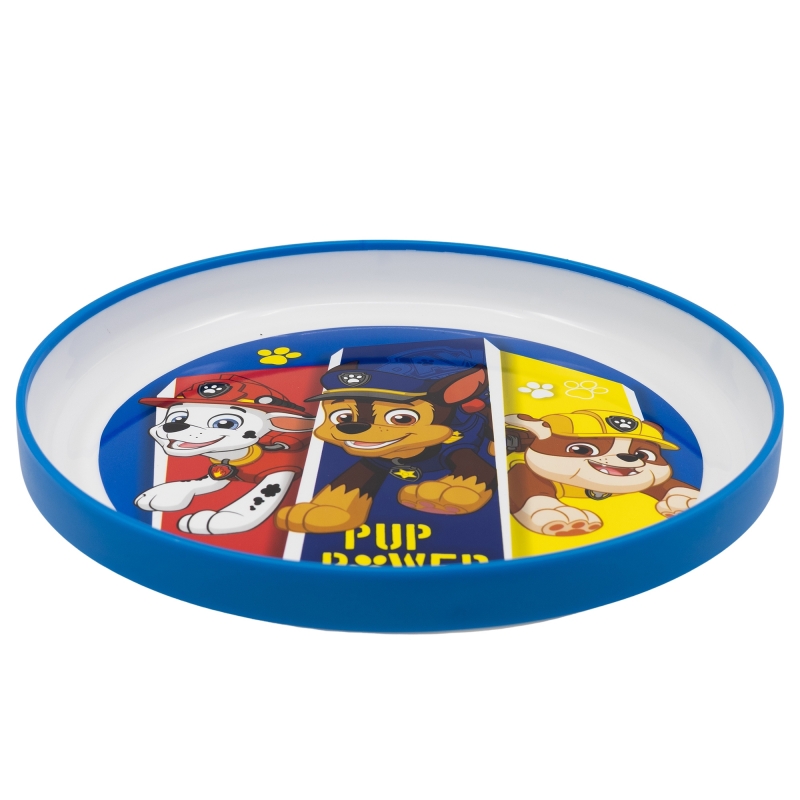 Дитяча пластикова миска ‎19,6x19,6x2,5 см Stor Paw Patrol (74692)