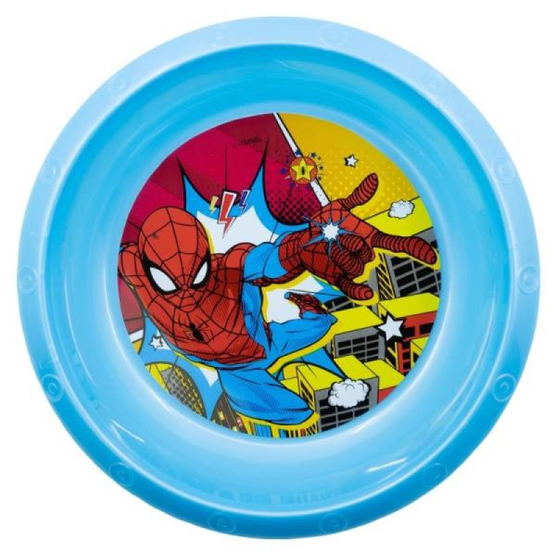 Тарілка дитяча пластикова 16,7х16,7х3,3 см Stor Spider-Man (74711)