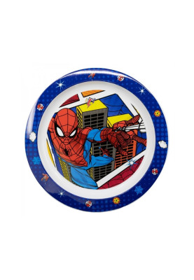 Тарілка дитяча пластикова 20,3х23,1х2 см Stor Spider-Man (74747)