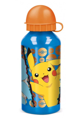 Пляшка алюмінієва дитяча 400 мл Stor Pokemon (08034)