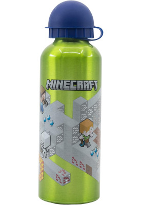 Пляшка алюмінієва дитяча 530 мл Stor Minecraft (40460)