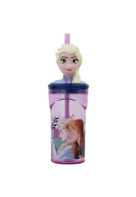Стакан для дітей з трубочкою 360 мл Stor Frozen (74266)
